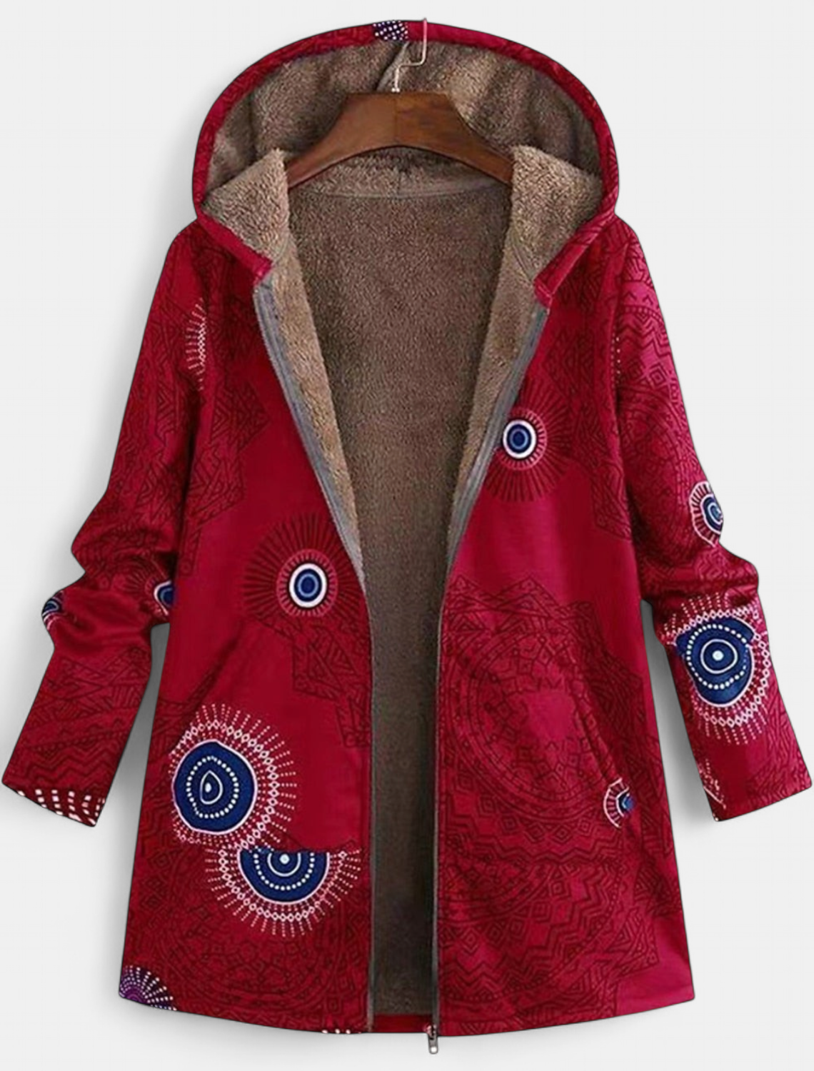 ZAHARA | Artistic Fleece Jacket