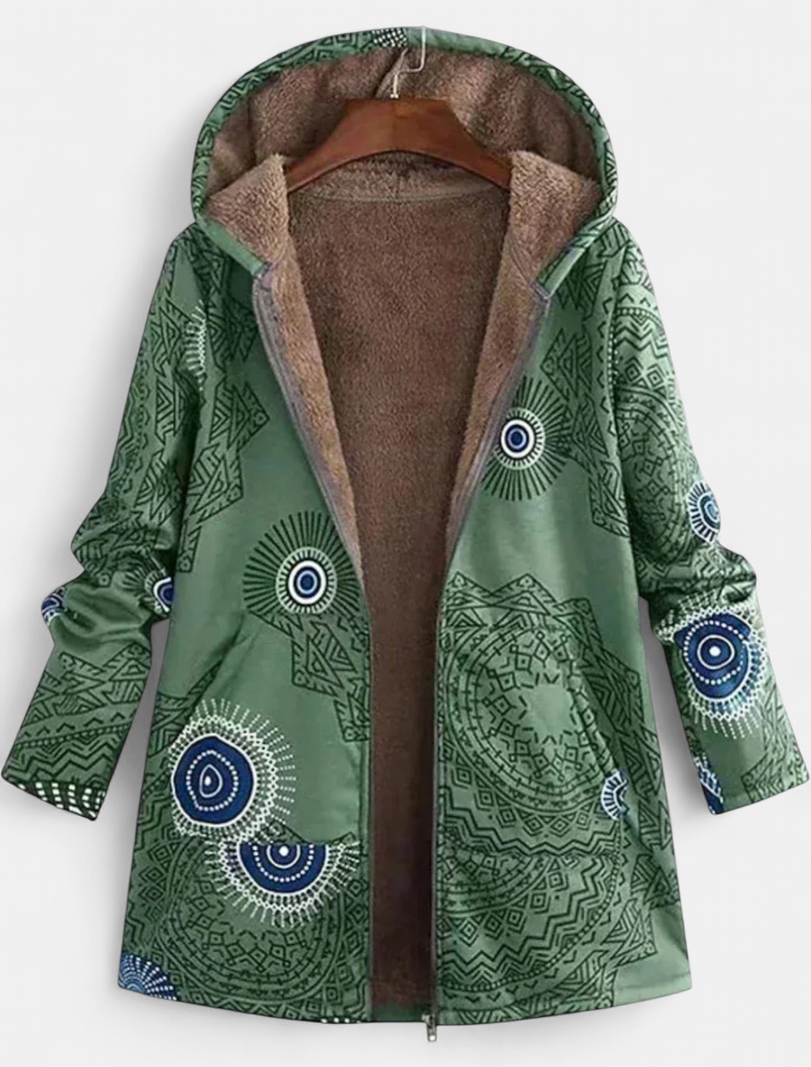 ZAHARA | Artistic Fleece Jacket