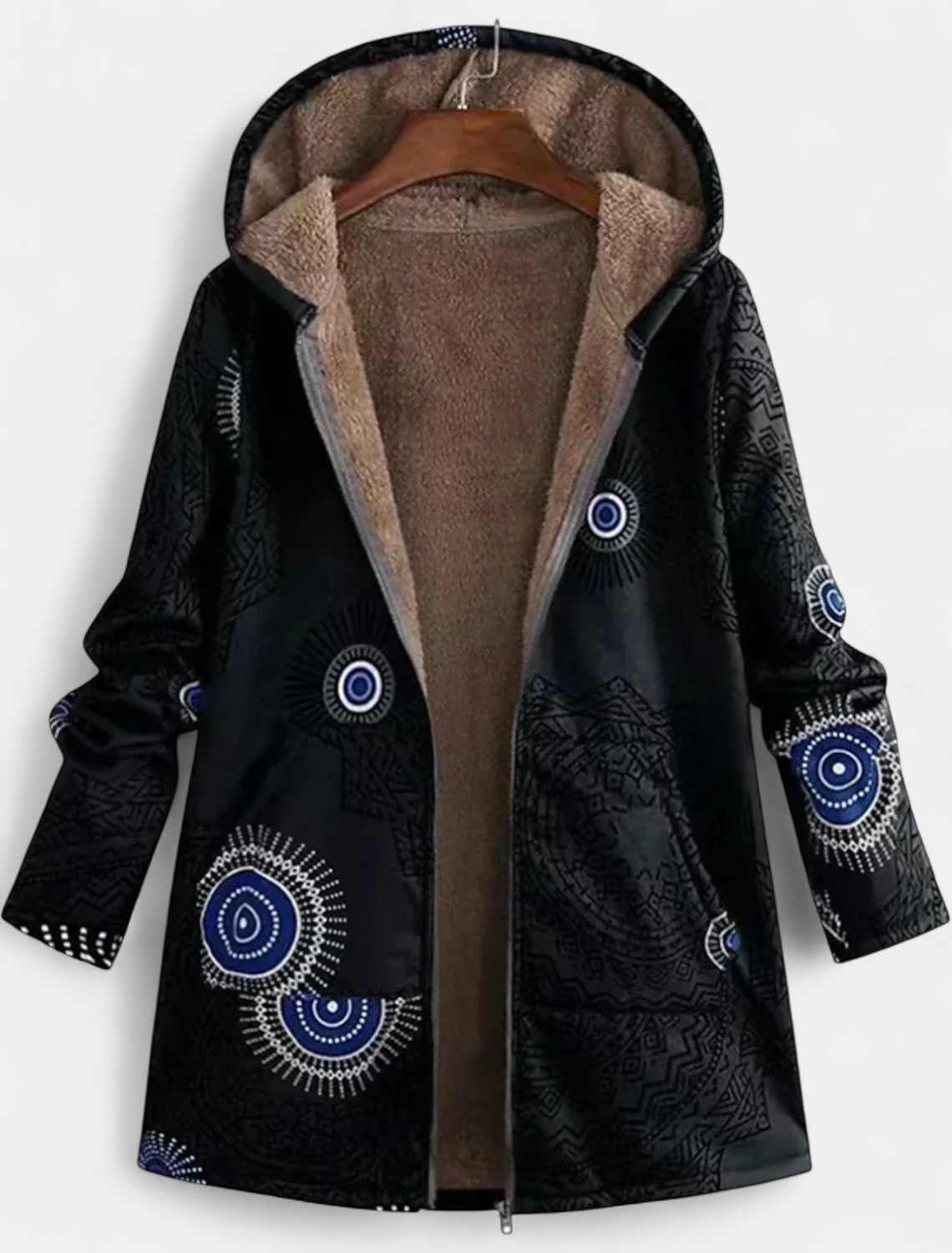 ZAHARA | Artistic Fleece Jacket