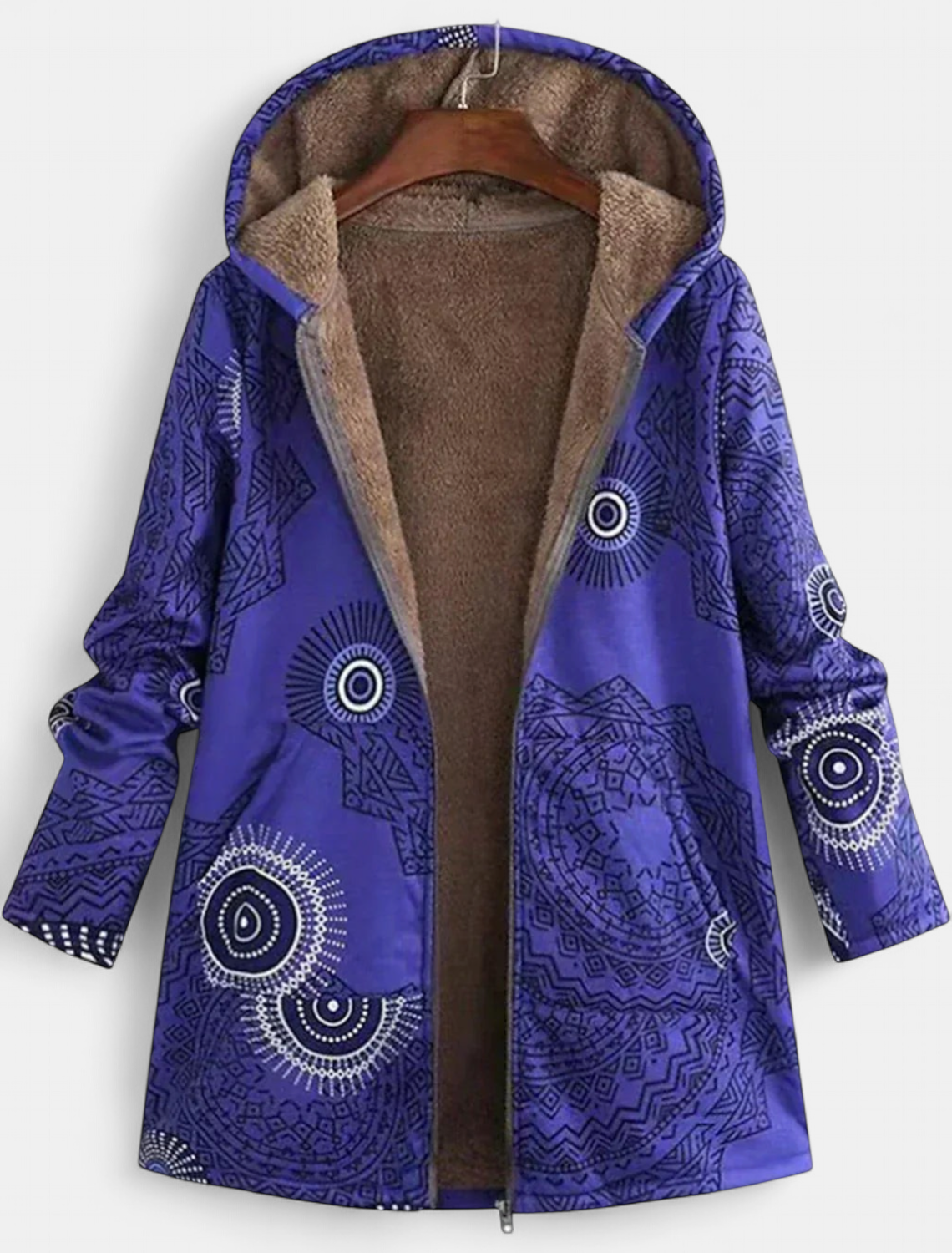 ZAHARA | Artistic Fleece Jacket