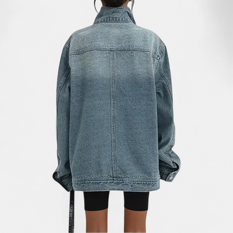SARAH | Street Style Trendy Asymmetrical Button Jacket