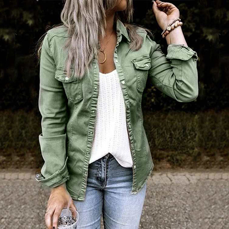 Selene | Fashionable Denim Jacket