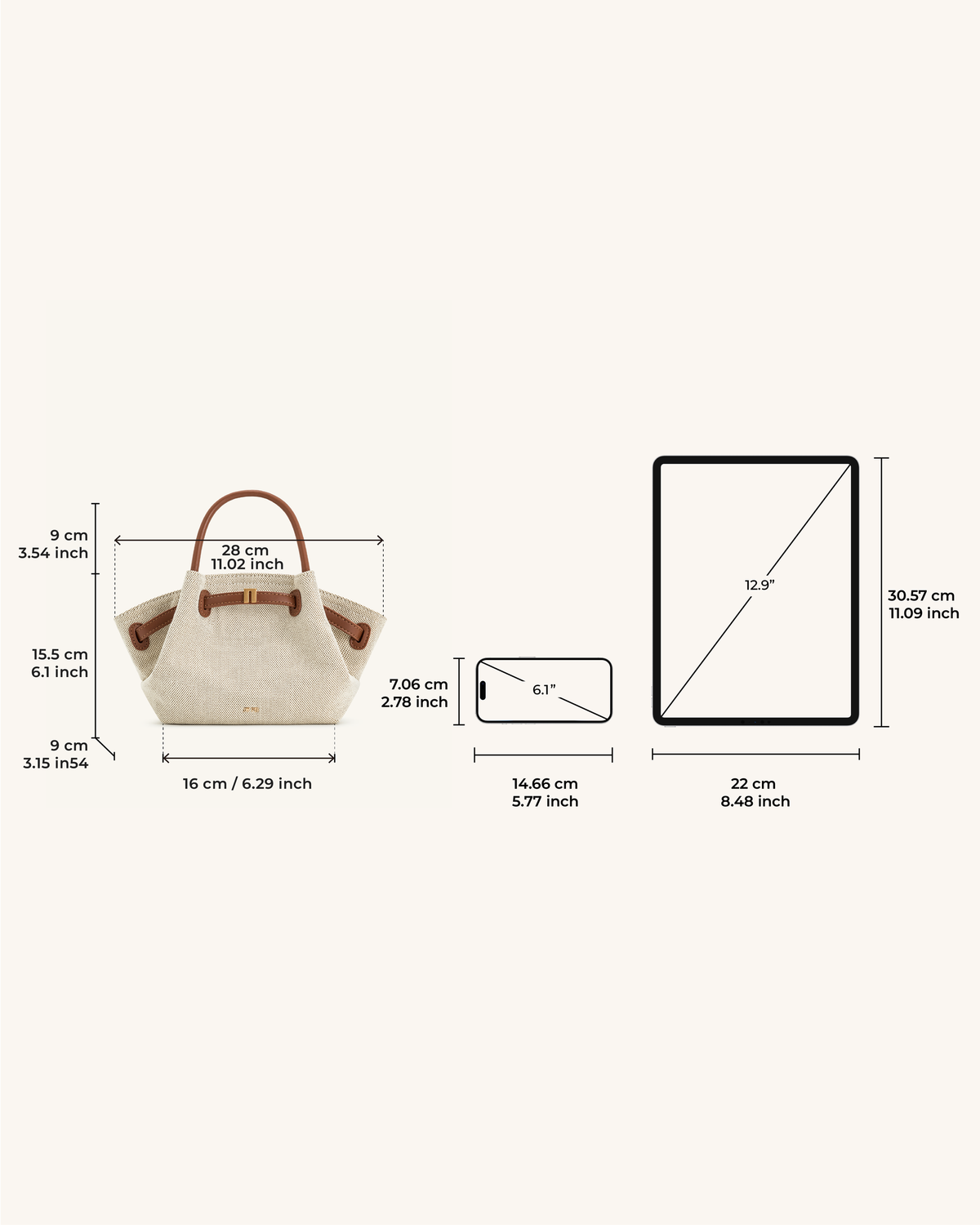 KATELLE RAFFIA BAG