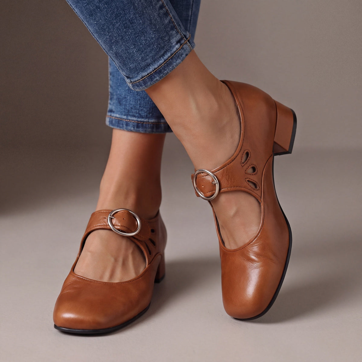 Véronique | Leather Ballet Flats