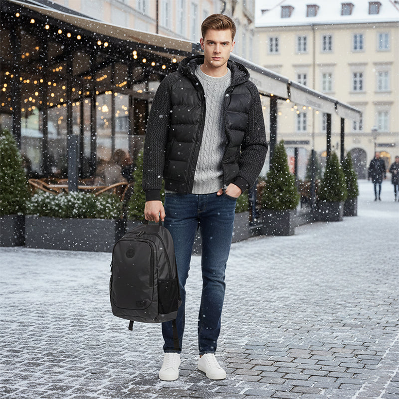Jeffrey™ | Lined Hooded Jacket for Cold Days