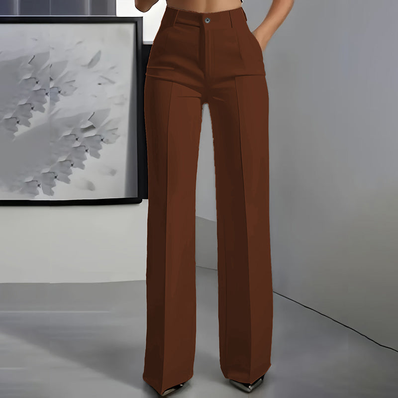 Women's High-Waisted Dress Pants