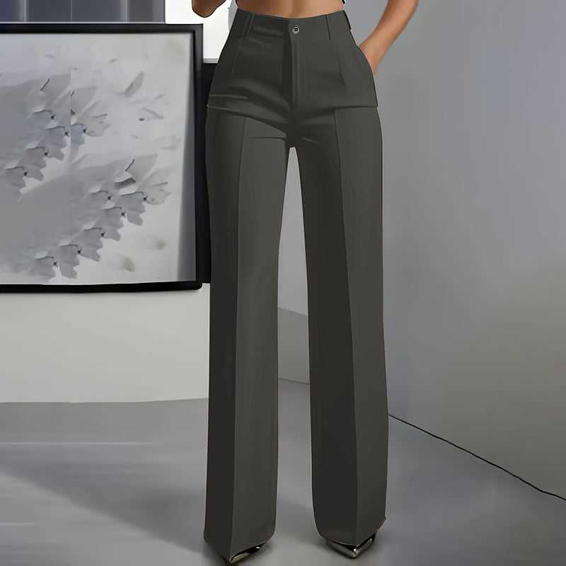 Women's High-Waisted Dress Pants