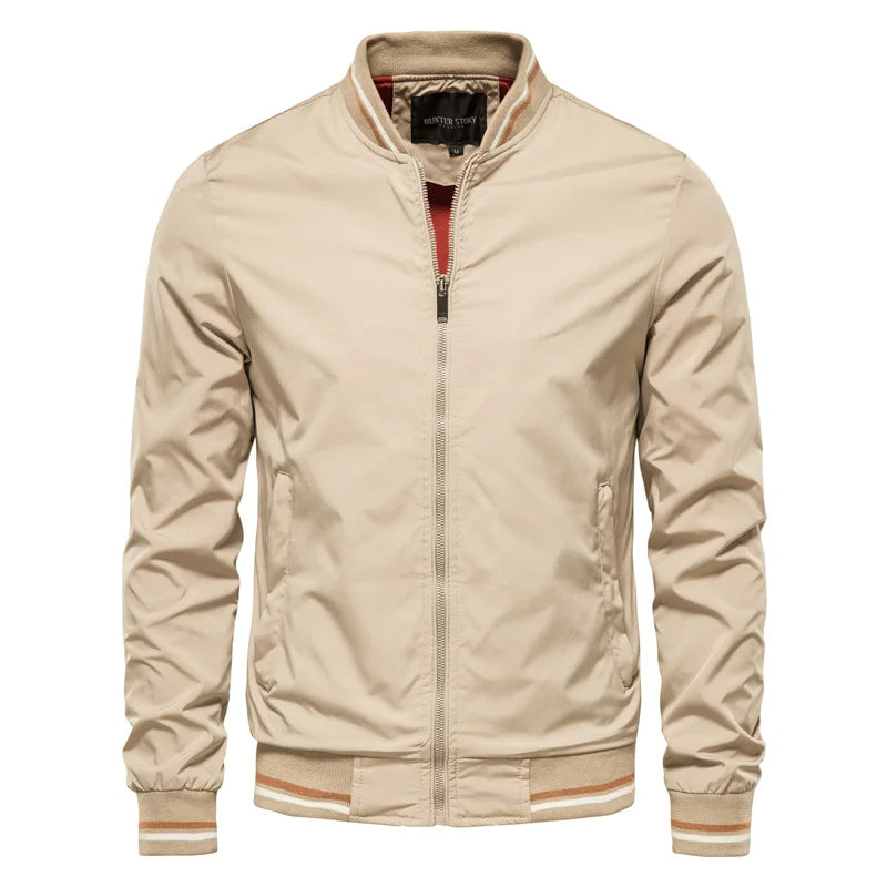 Emrick | Minimalist Men's Jacket with Zipper