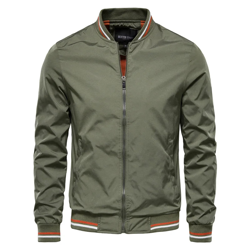 Emrick | Minimalist Men's Jacket with Zipper