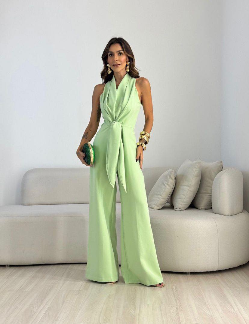 Carol | Wide-Leg Jumpsuit with Defined Waist